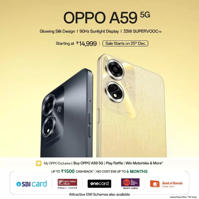 OPPO A59 5G release date and price