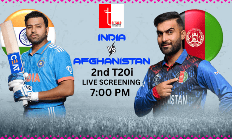 India vs Afghanistan 2nd T20