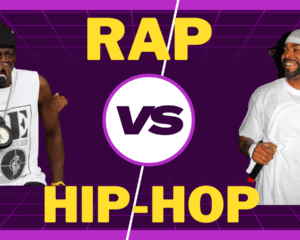 Differences between rap and hip-hop